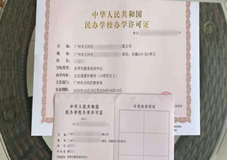 體育類培訓許辦學許可證案例3